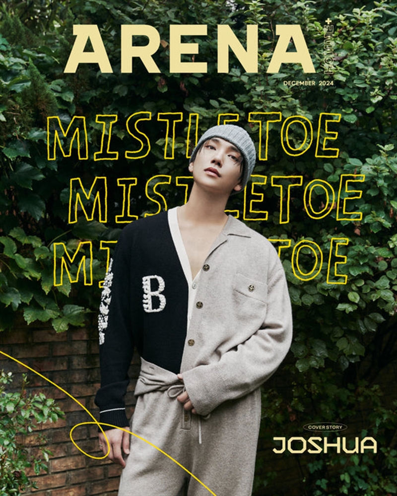 Seventeen Joshua - Arena Homme Magazine 2024 December Issue Cover B/Product Detail/KPOP Merch