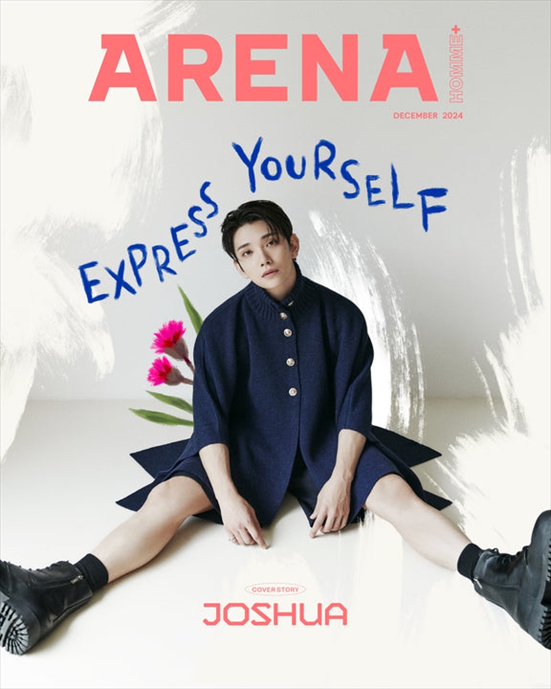 Seventeen Joshua - Arena Homme Magazine 2024 December Issue Cover C/Product Detail/KPOP Merch