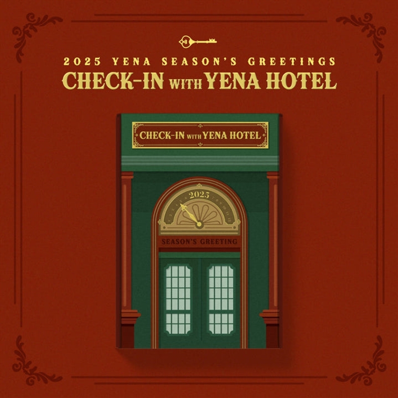 Yena - Check-In With Yena Hotel 2025 Season's Greetings Everline Gift/Product Detail/KPOP Merch