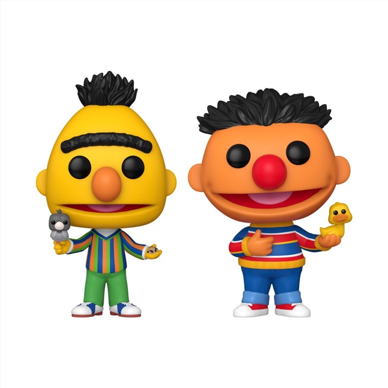 Sesame Street - Bert & Ernie US Exclusive Pop! Vinyl 2-Pack [RS]/Product Detail/TV