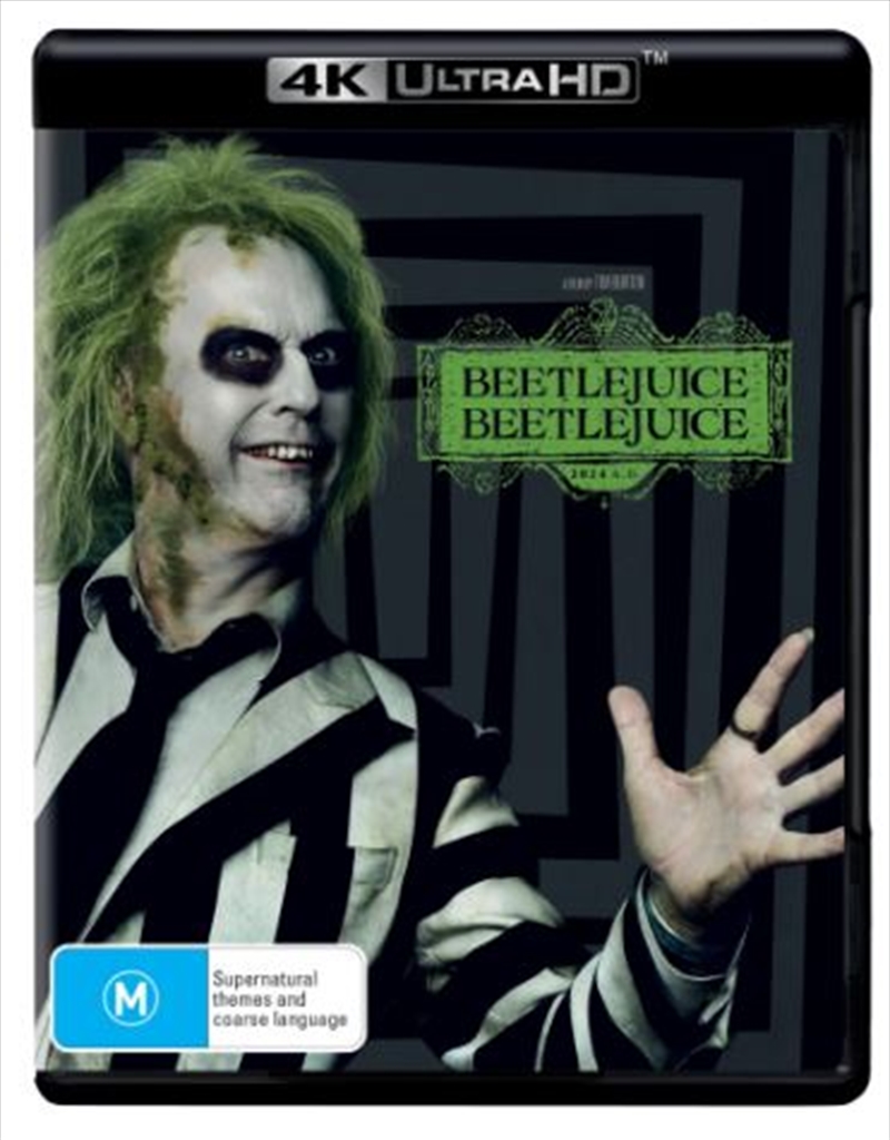 Beetlejuice Beetlejuice  UHD/Product Detail/Comedy