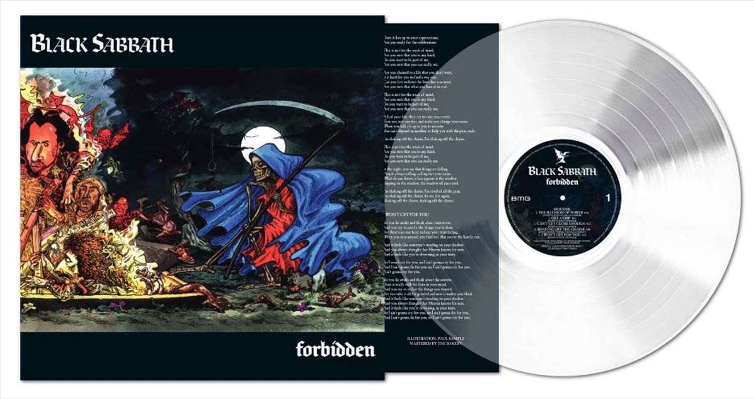 Forbidden (2024 Toni Iommi Remix) - Ultra Clear Vinyl/Product Detail/Metal