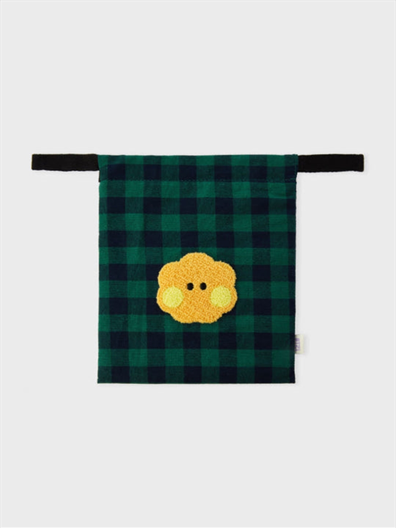 Bt21 - Minini Basic Check String Pouch Shooky/Product Detail/KPOP Merch