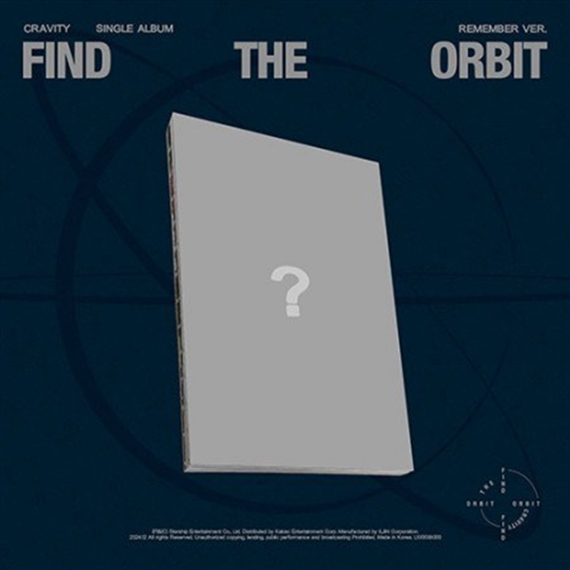 Cravity - Single [Find The Orbit] (Remember Ver.)/Product Detail/World