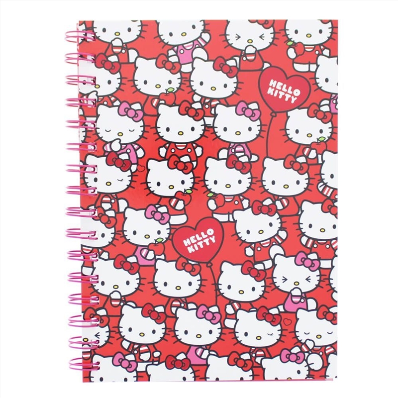 Hello Kitty Hearts & Bows A5 Notebook/Product Detail/Stationery