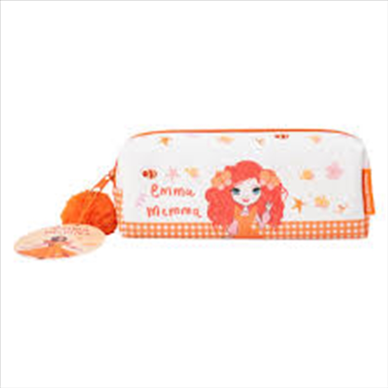 Emma Memma Pencil Case With Pom Pom/Product Detail/Stationery