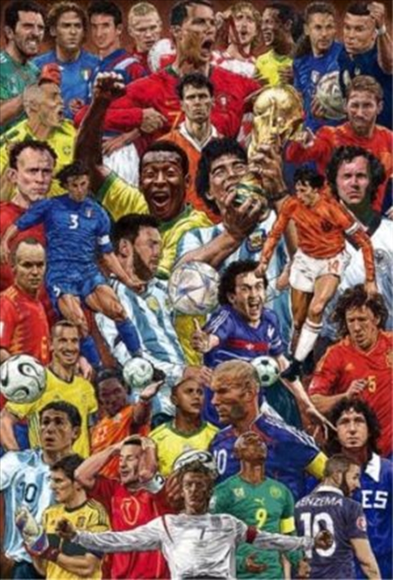 Legendary Soccer Players Poster/Product Detail/Posters & Prints