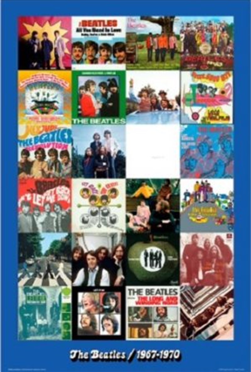 The Beatles Era 1967-1970 Blue Poster/Product Detail/Posters & Prints