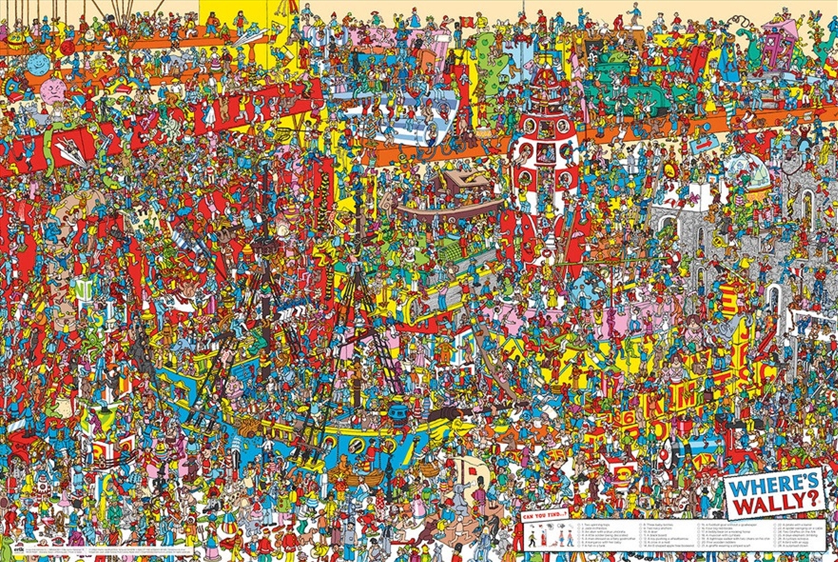 Where'S Wally Poster/Product Detail/Posters & Prints