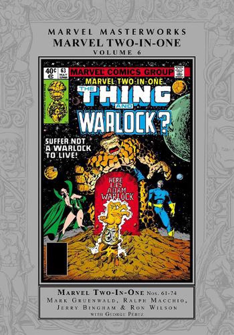 Marvel Masterworks Marvel 2-In-1 Vol 6/Product Detail/Graphic Novels