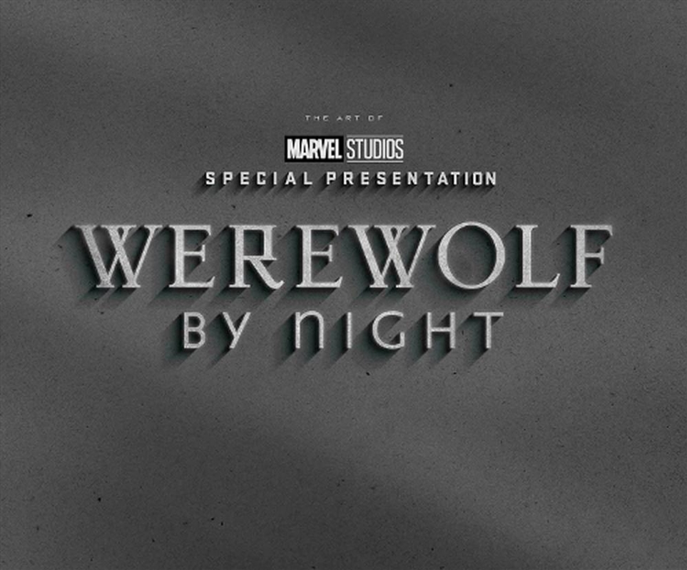 Marvel Studios Werewolf By Night/Product Detail/Graphic Novels