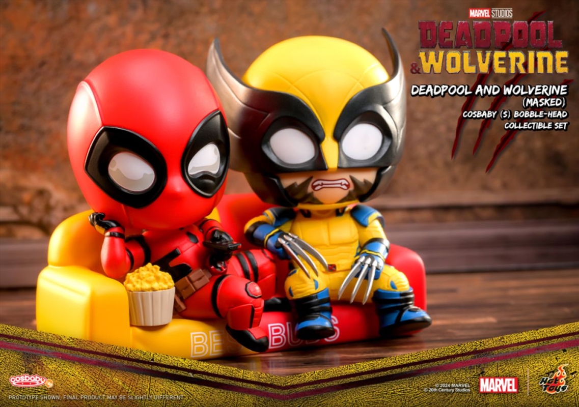 Deadpool & Wolverine - Best Buds on Sofa Cosbaby/Product Detail/Figurines