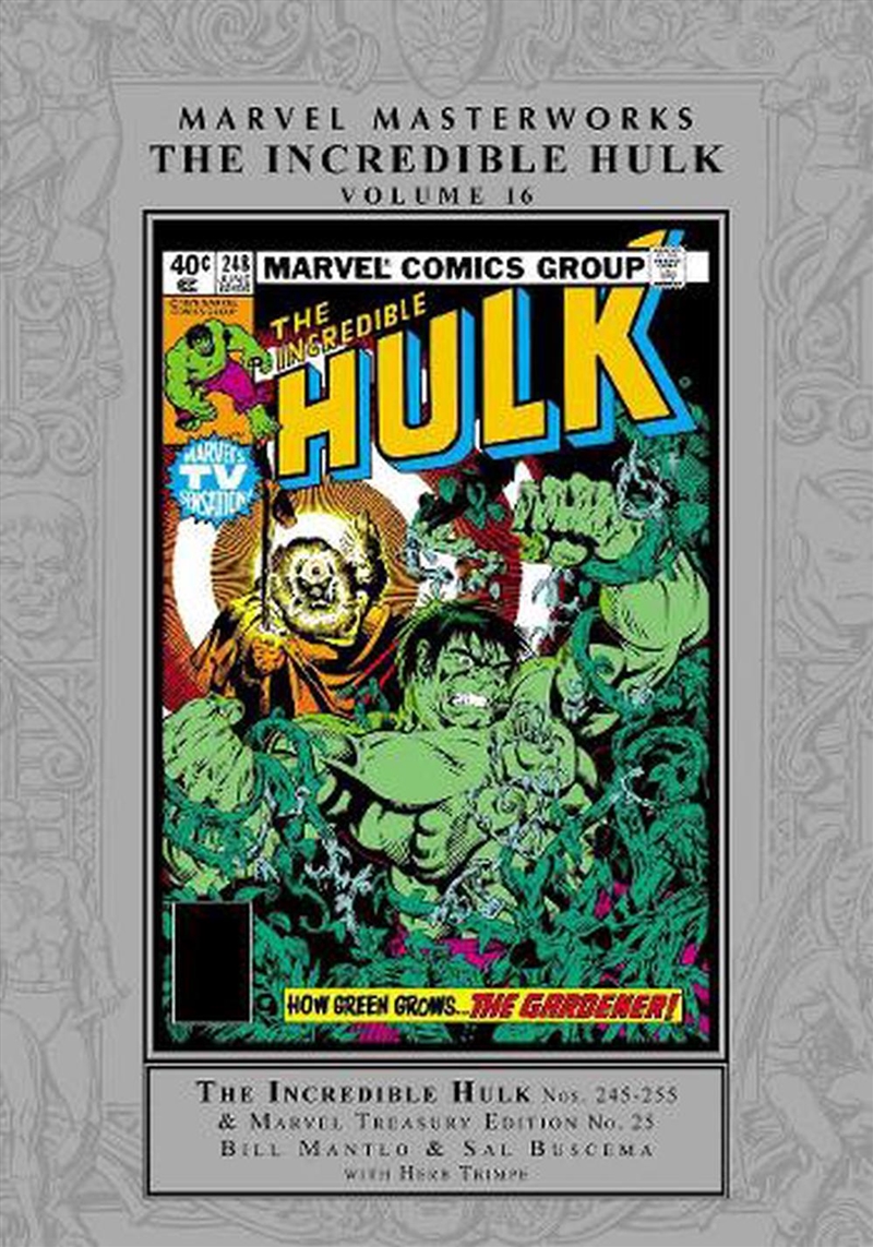 Marvel Masterworks/Incredible Hulk Vl 16/Product Detail/Graphic Novels