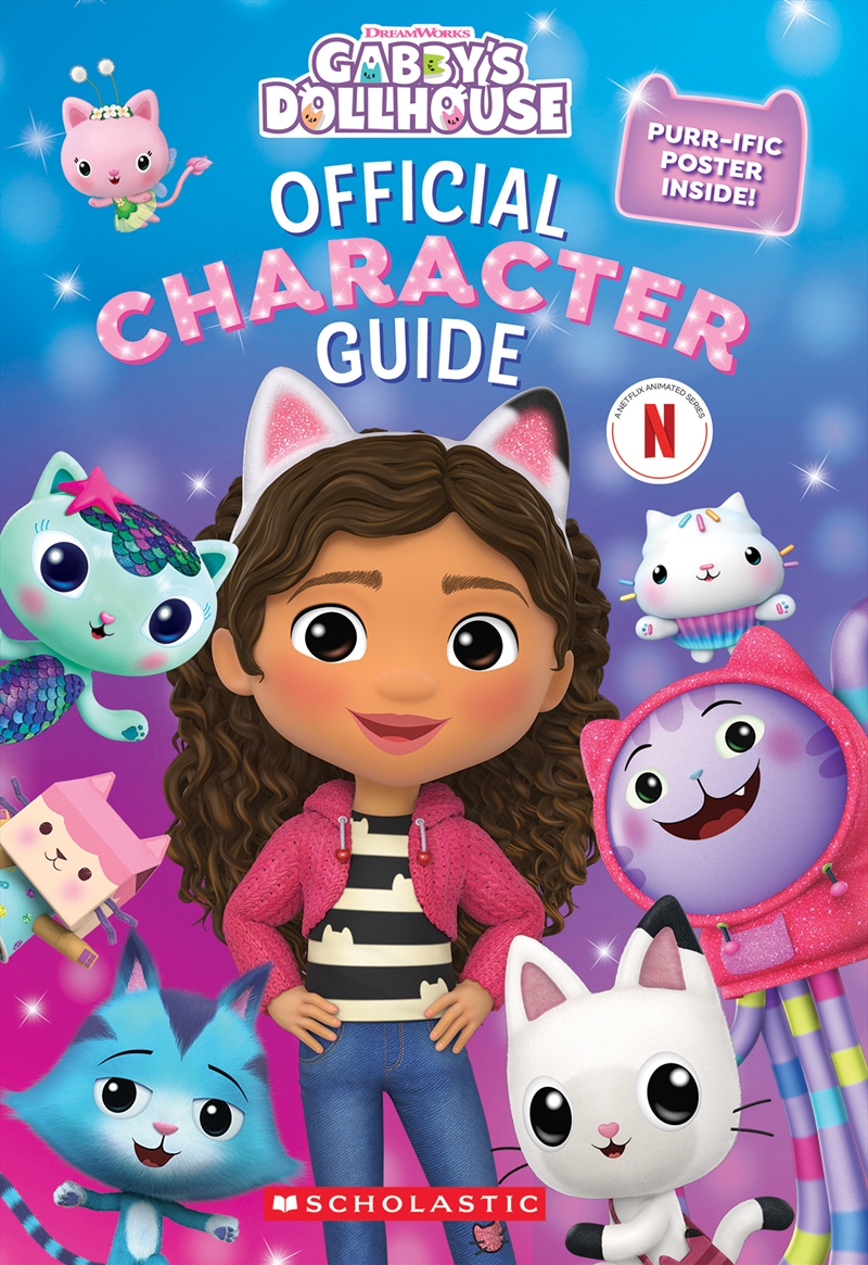 Gabby's Dollhouse: Official Character Guide (DreamWorks: Includes Poster)/Product Detail/Early Childhood Fiction Books