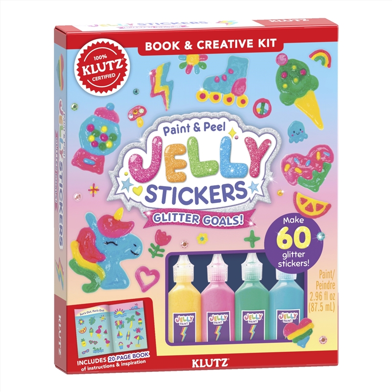 Paint & Jelly Stickers: Glitter Goals (KLUTZ) NOT AVAILABLE IN NZ/Product Detail/Kids Activity Books