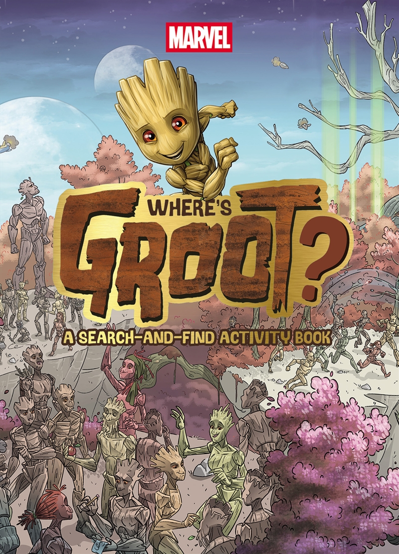 Where’s Groot?: A Search-and-Find Activity Book (Marvel)/Product Detail/Kids Activity Books