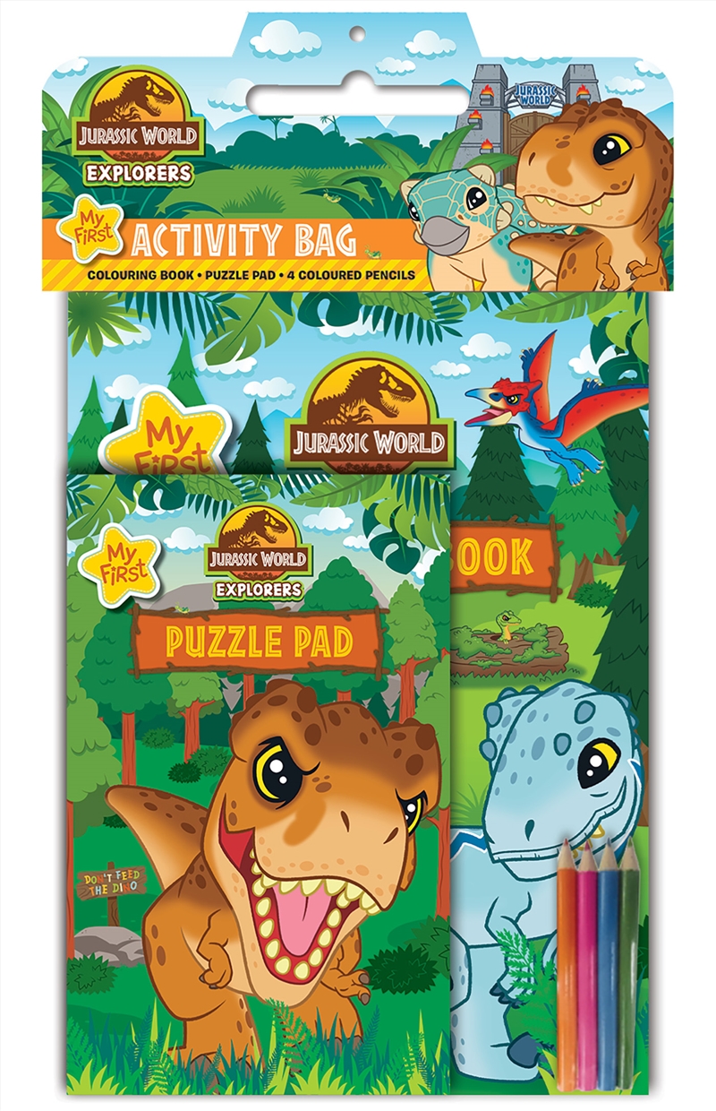 Jurassic World Explorers: My First Activity Bag (Universal)/Product Detail/Kids Activity Books