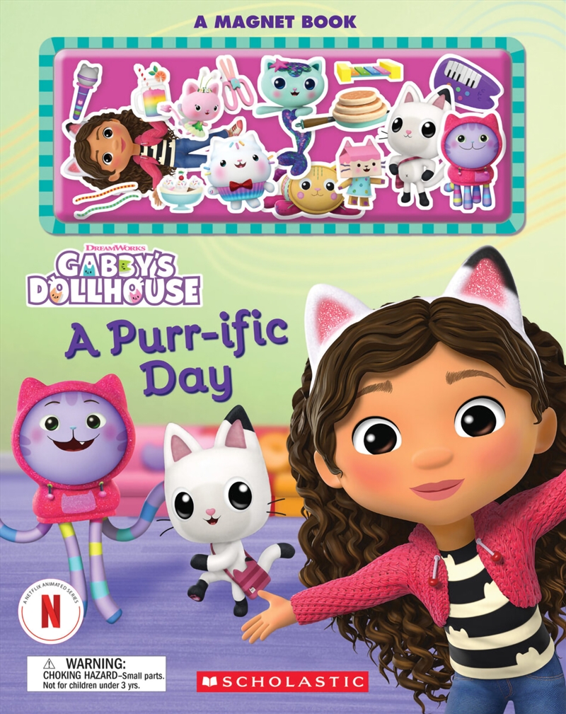 A Purr-ific Day (DreamWorks: Gabby's Dollhouse A Magnet Book)/Product Detail/Early Childhood Fiction Books