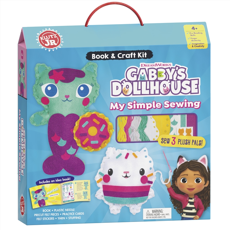 Gabby's Dollhouse: My Simple Sewing (KLUTZ Jr)/Product Detail/Kids Activity Books