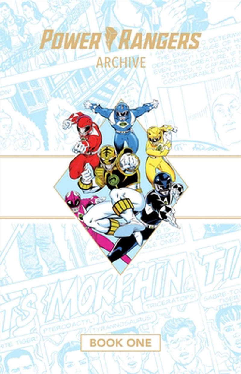 Power Rangers Archive Book 1 Deluxe Ed/Product Detail/Graphic Novels