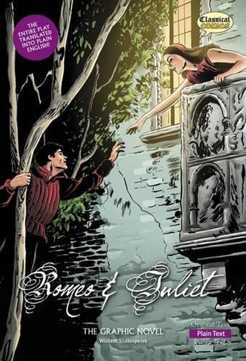 Romeo & Juliet Plain Text/Product Detail/Graphic Novels