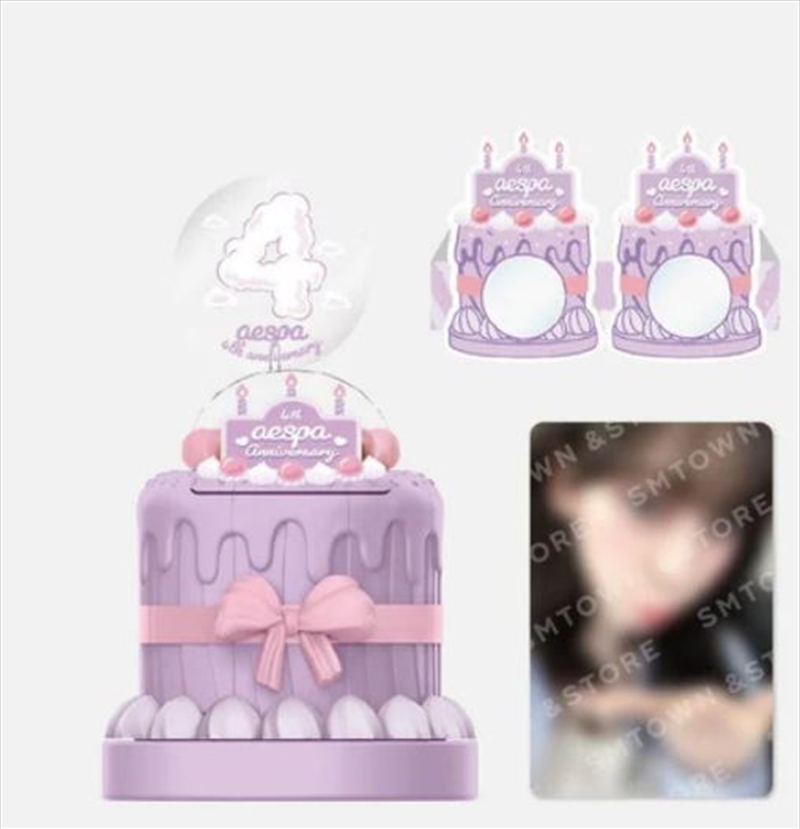 Aespa - 4th Anniversary Official Md Party Cake Set -Karina/Product Detail/KPOP Merch