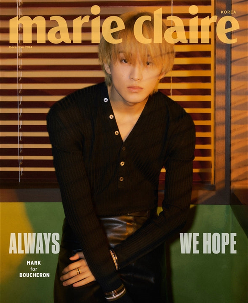 Marie Claire 2024. 12 [C] (Cover : Nct Mark)/Product Detail/KPOP Merch