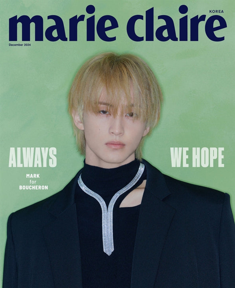 Marie Claire 2024. 12 [B] (Cover : Nct Mark)/Product Detail/KPOP Merch