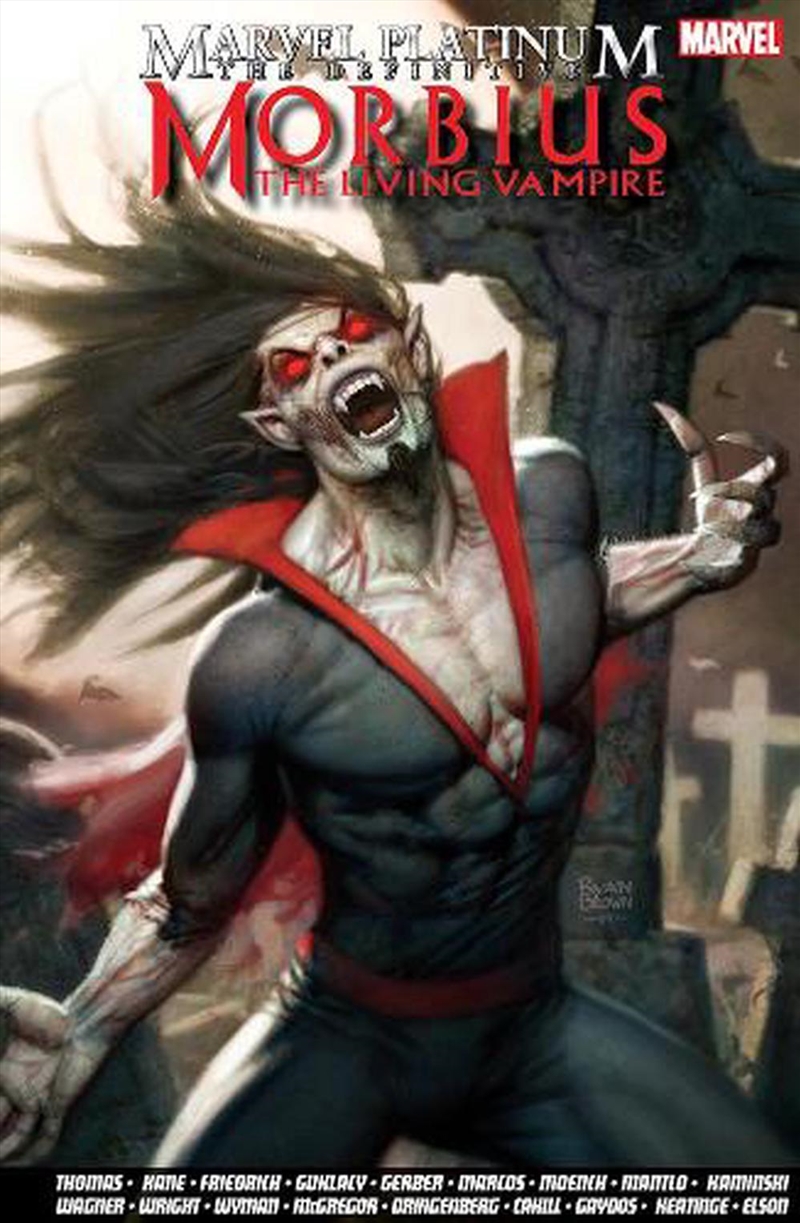 Marvel Platinum The Definitive Morbius/Product Detail/Graphic Novels