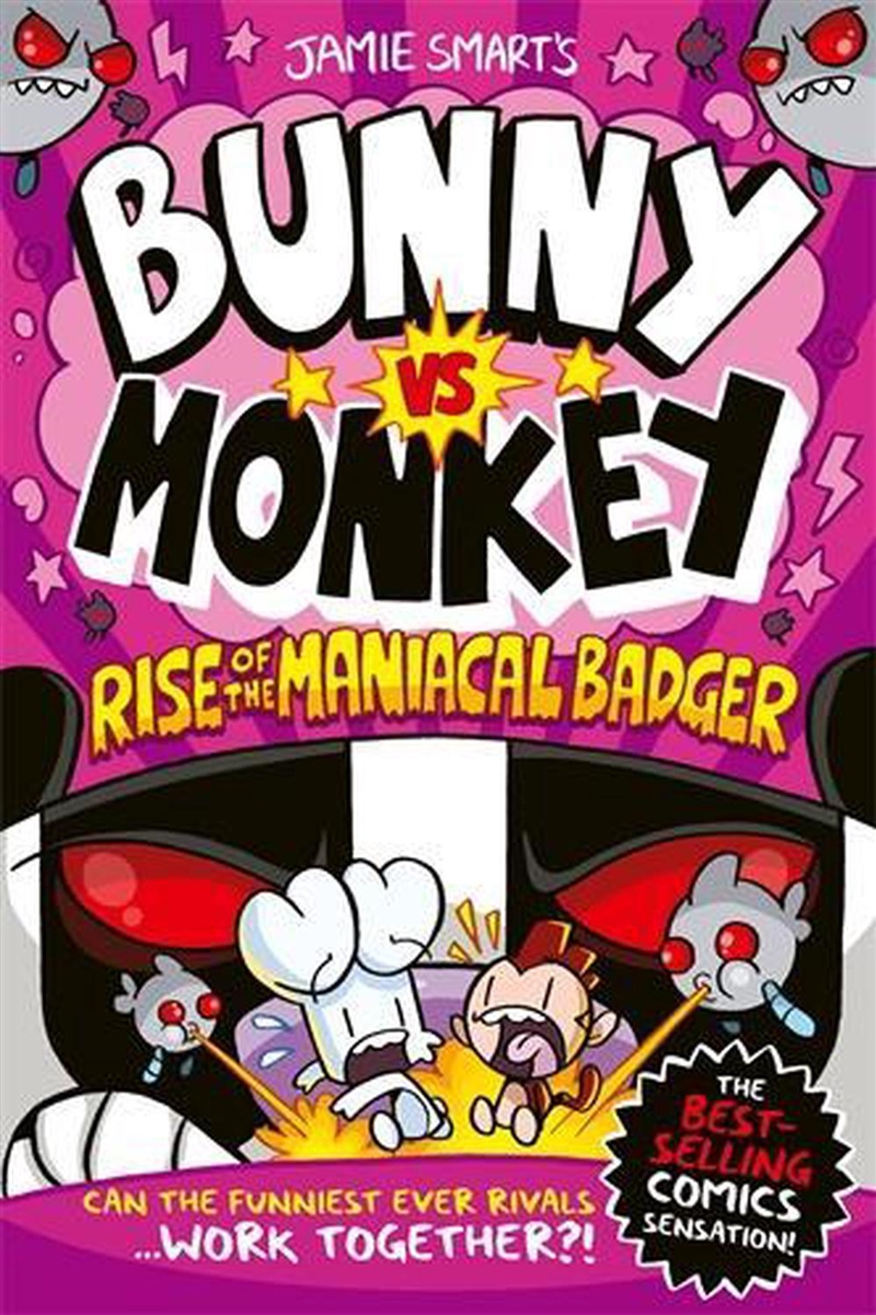 Bunny Vs Monkey Rise Of/Maniacal Badger/Product Detail/Graphic Novels