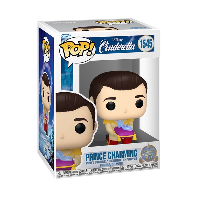 Cinderella (1950): 75th Anniversary - Prince Charming Pop!/Product Detail/Movies