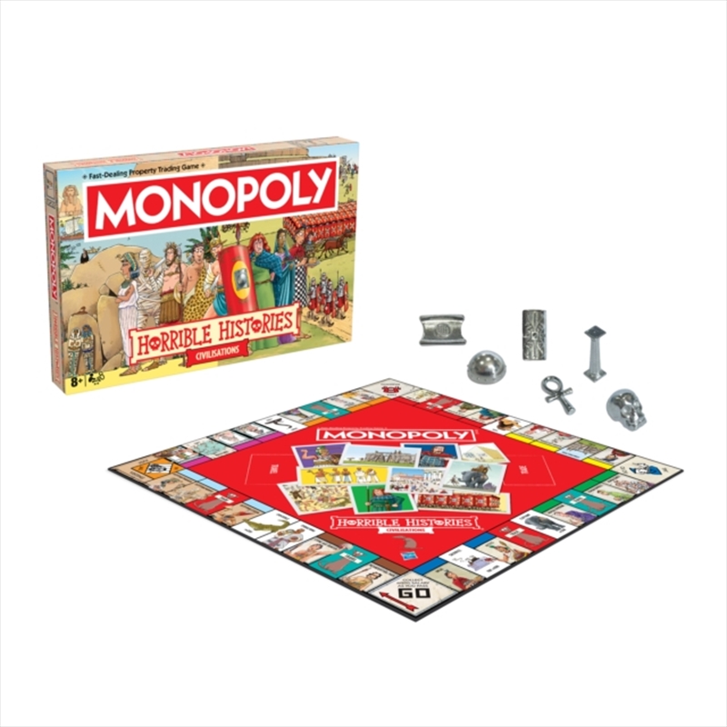 Horrible Histories Ancient Civilisations Monopoly/Product Detail/Games