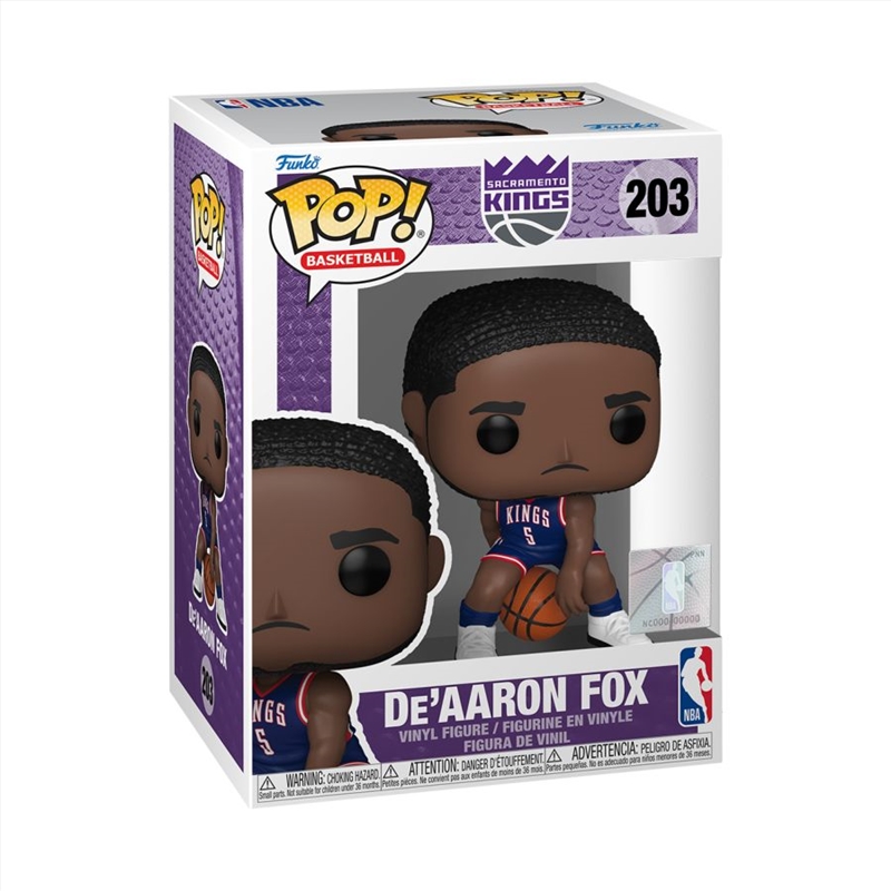 NBA: Kings - De'Aaron Fox (City Edition 2024) Pop!/Product Detail/Sport