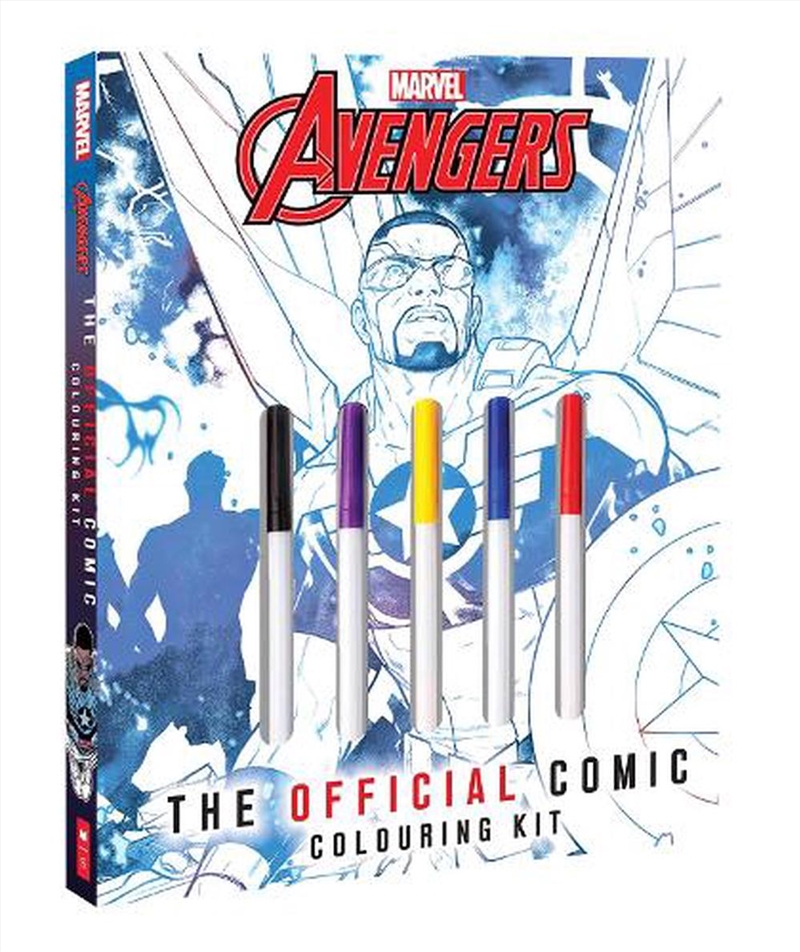 Marvel: Activity and Sticker Kit (Starring Captain America)/Product Detail/Kids Colouring