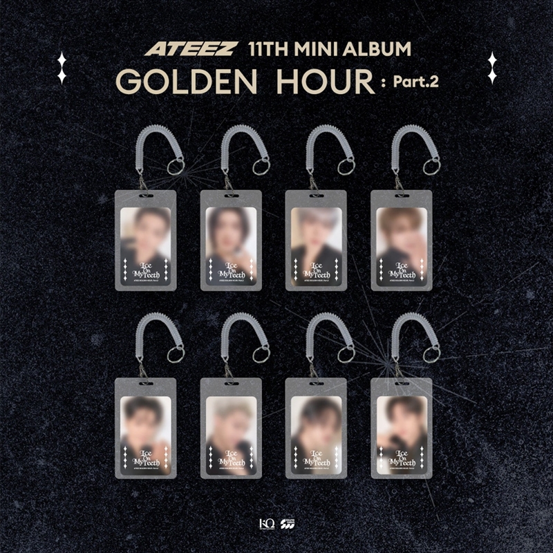 Ateez - Golden Hour : Part.2 Pop Up Official Md Photo Card Holder Set Hongjoong/Product Detail/KPOP Merch