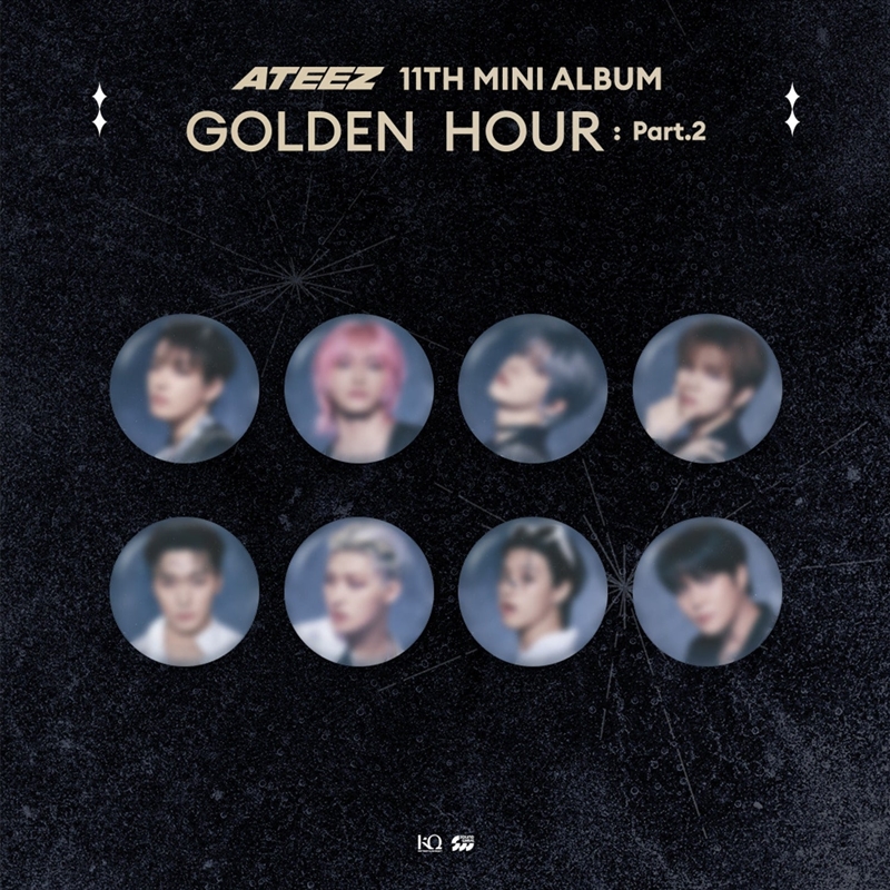 Ateez - Golden Hour : Part.2 Pop Up Official Md Random Can Badge/Product Detail/KPOP Merch