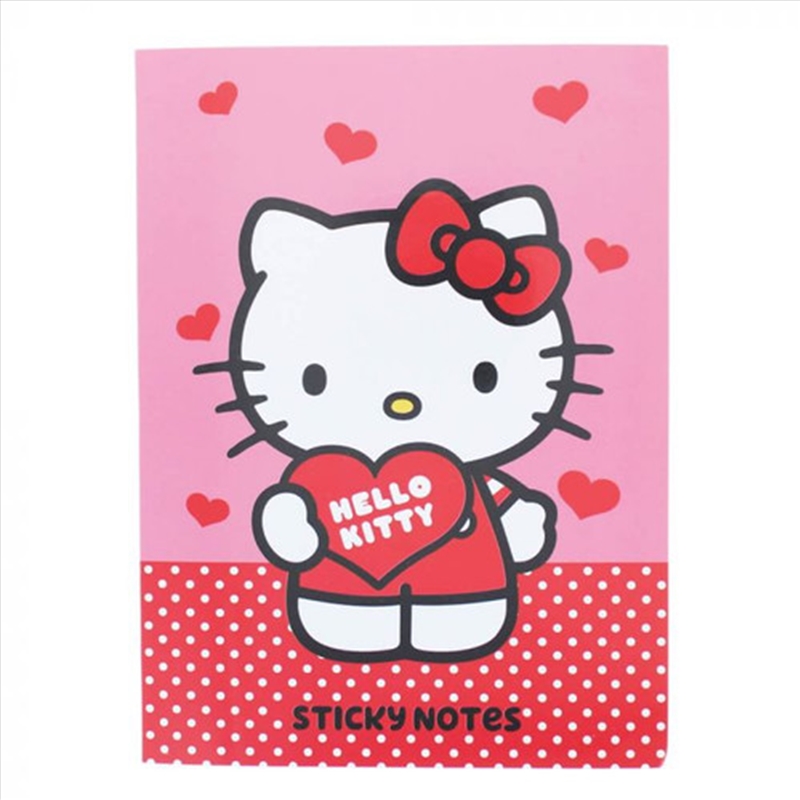 Hello Kitty Hearts & Bows Sticky Notes Set/Product Detail/Stationery