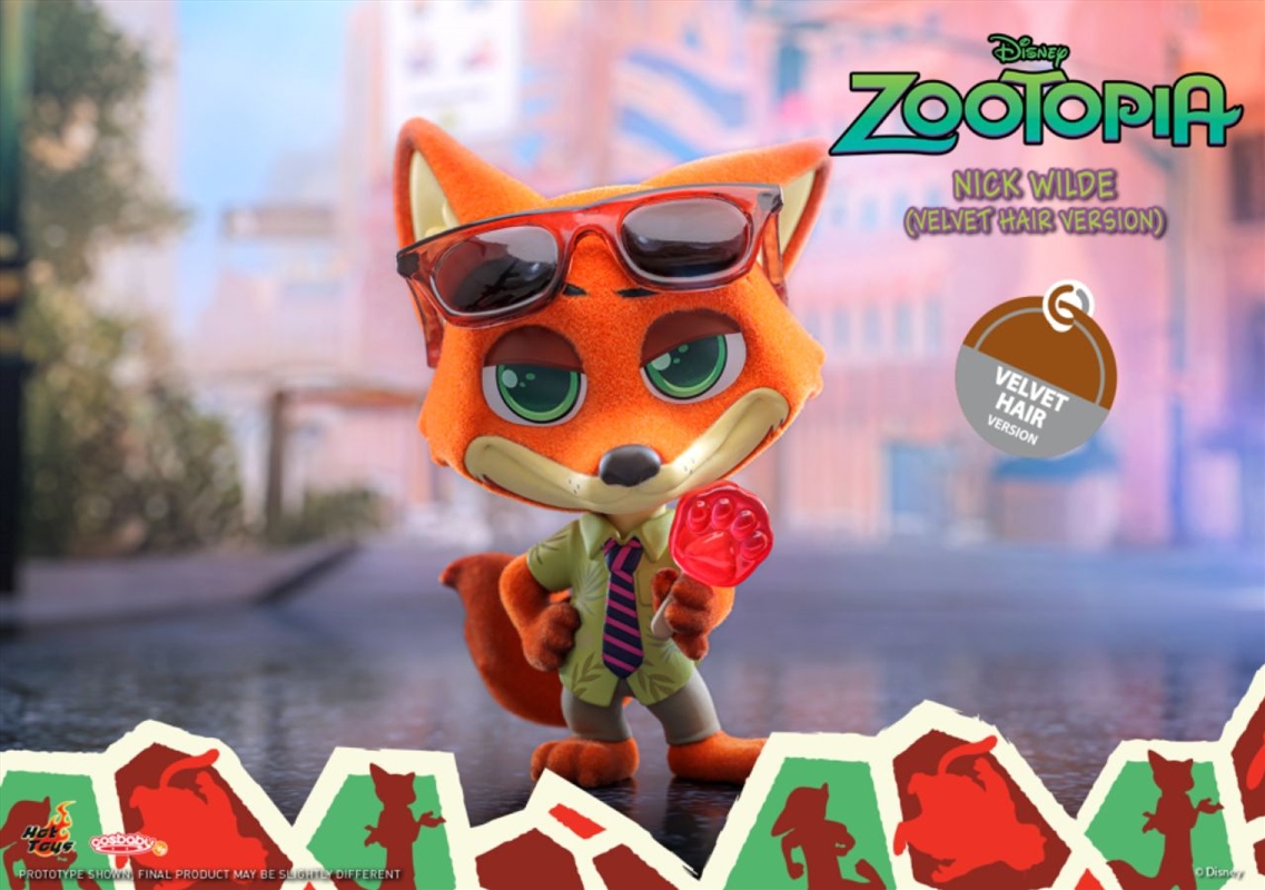 Zootopia - Nick Wilde (Velvet Hair Version) Cosbaby/Product Detail/Figurines