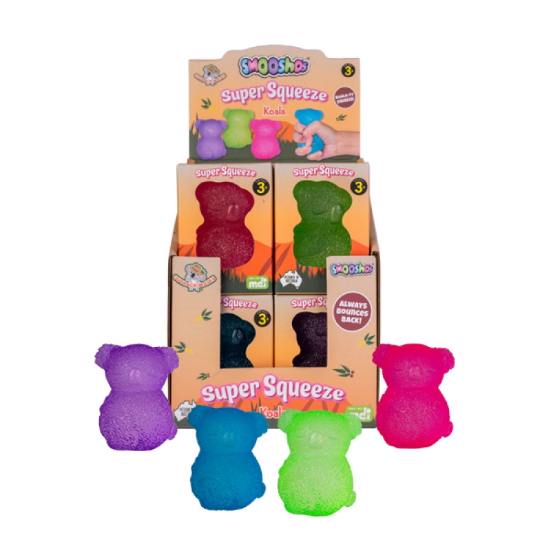 Smooshos Super Squeeze Koala (ONE SENT AT RANDOM)/Product Detail/Fidget & Sensory