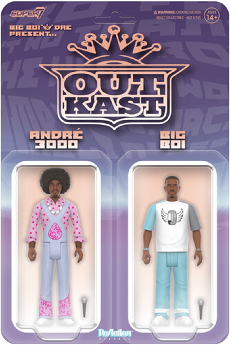 Outkast Reaction Figures Wave 03 - Andre 3000 (Big Boi & Dre Present. Outkast)/Product Detail/Figurines