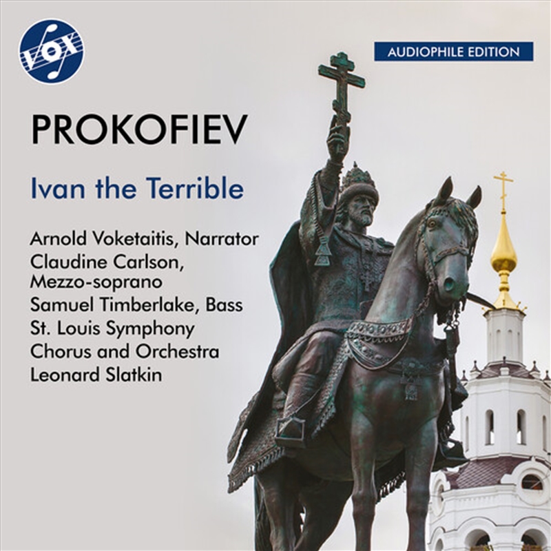 Ivan The Terrible Oratorio Arr/Product Detail/Classical