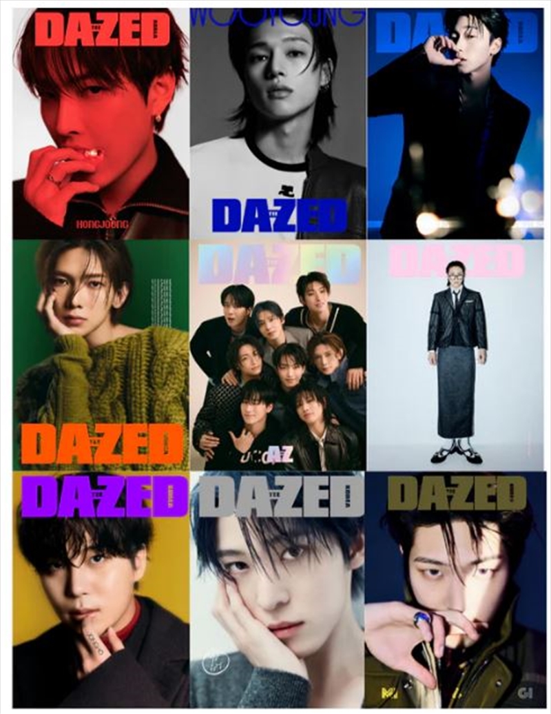 Ateez - Dazed Magazine 2024 December Magazine Set/Product Detail/KPOP Merch