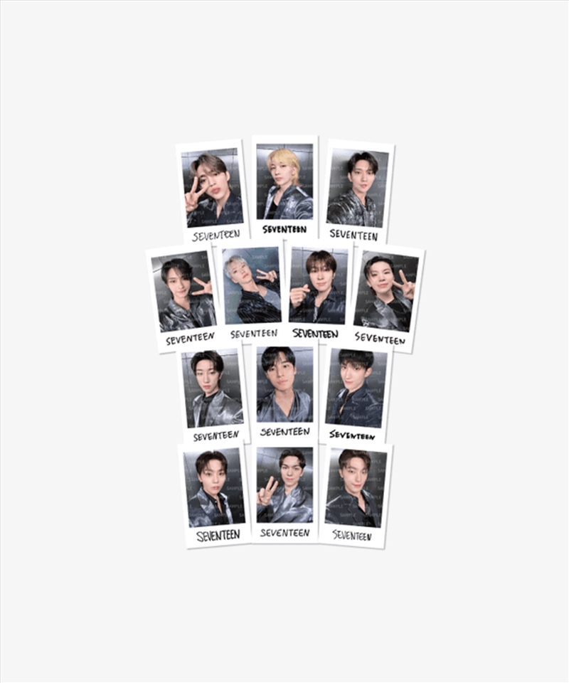 Seventeen - Right Here World Tour In Japan Official Md Instant Photo Sticker Card (RANDOM)/Product Detail/KPOP Merch