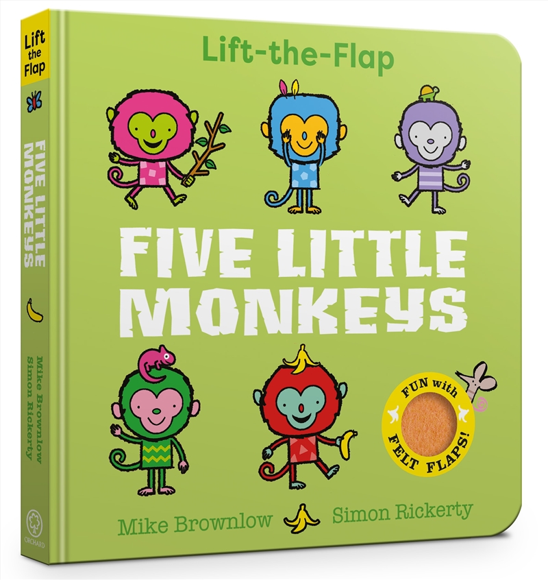 Five Little Monkeys - Lift-the-Flap/Product Detail/Early Childhood Fiction Books