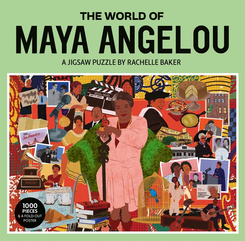 The World of Maya Angelou - 1000-piece Jigsaw Puzzle/Product Detail/Jigsaw Puzzles