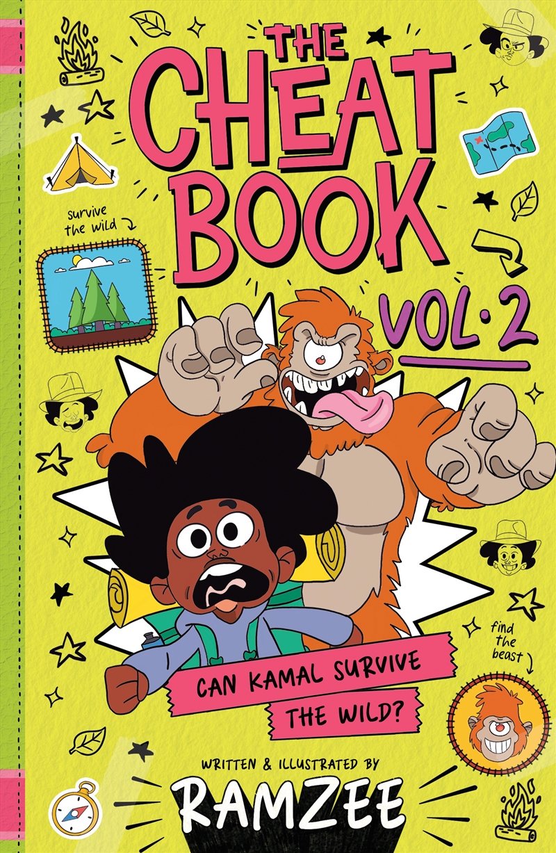 The Cheat Book (vol.2) - Can Kamal survive the wild?/Product Detail/Childrens Fiction Books