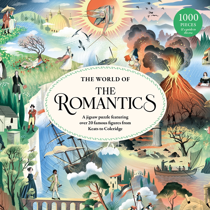 The World of the Romantics - A jigsaw puzzle featuring over 20 famous figures from Coleridge to Keat/Product Detail/Jigsaw Puzzles