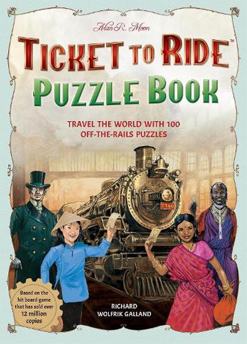 Ticket to Ride Puzzle Book/Product Detail/Adults Activity Books