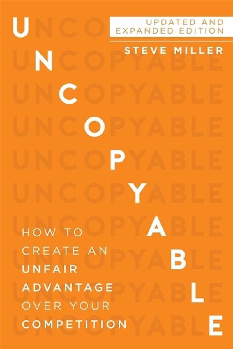 Uncopyable/Product Detail/Business Leadership & Management