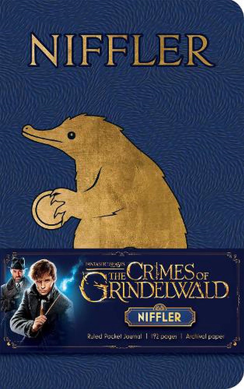 Fantastic Beasts: The Crimes of Grindelwald: Niffler Ruled Pocket Journal/Product Detail/Notebooks & Journals